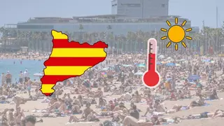 El Meteocat advierte: La primera 'bestia' del verano llega a Catalunya este sábado con 40 grados