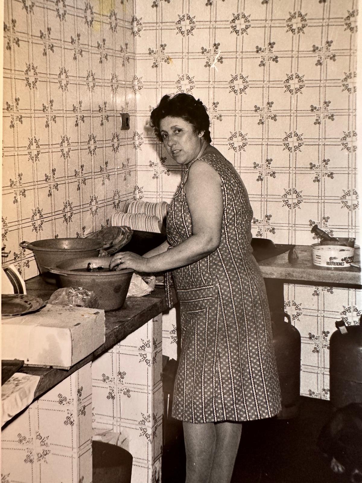 La cocina en los primeros años de restaurante