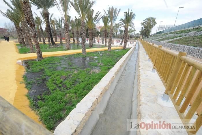 Alameda del Malecón: el entorno urbano del Segura estrena nuevo espacio verde