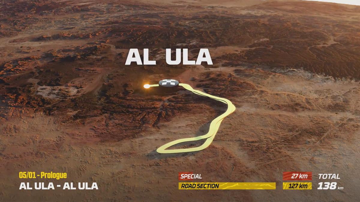 Así es el recorrido del prólogo del Rally Dakar 2024