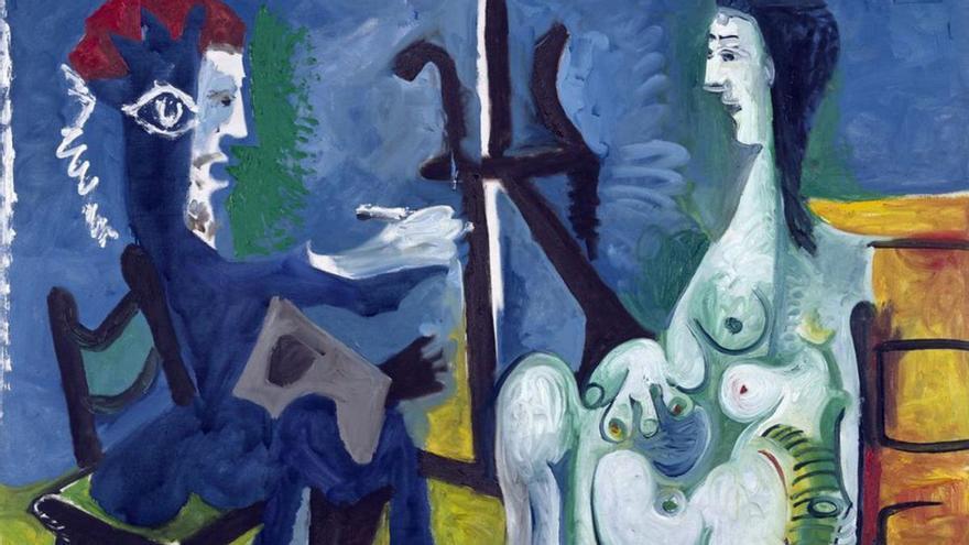 El Museo Picasso recibe un &#039;regalo&#039; del año del genio: &#039;El pintor y la modelo&#039;