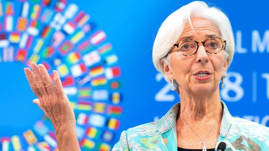 Christine Lagarde, directora gerente del FMI.