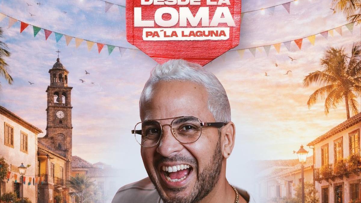 Cartel de 'Sesiones desde La Loma pa' La Laguna', con Norberto Vélez.