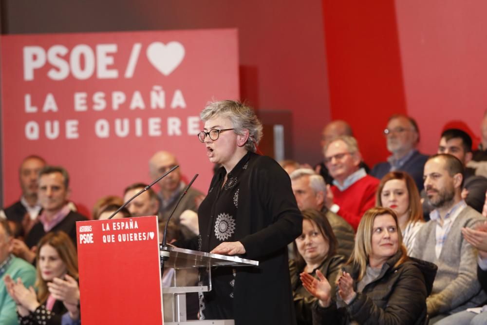 Mitín de Pedro Sánchez en Gijón