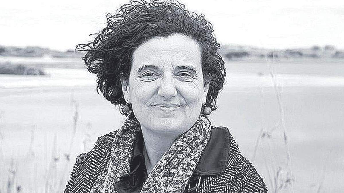 La escritora Berta Piñán, autora de 'Como la piel al sol de una lagartija'.