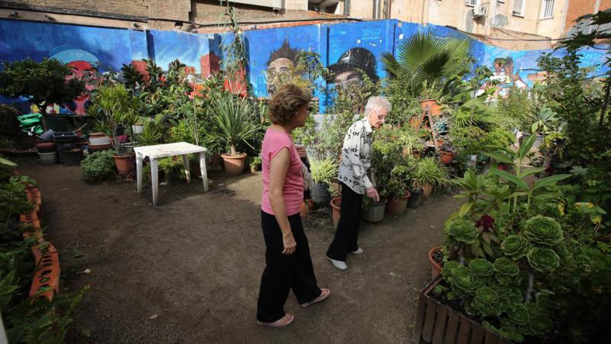 'Espai Nur' jardín vecinal, oasis de biodiversidad de l'Eixample