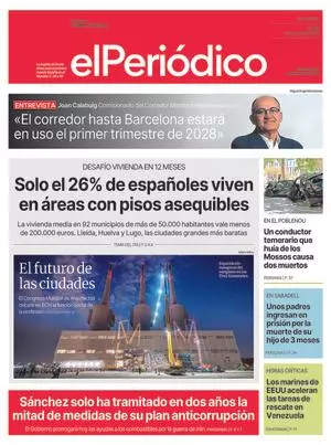 La portada de EL PERIÓDICO del 29 de junio de 2026