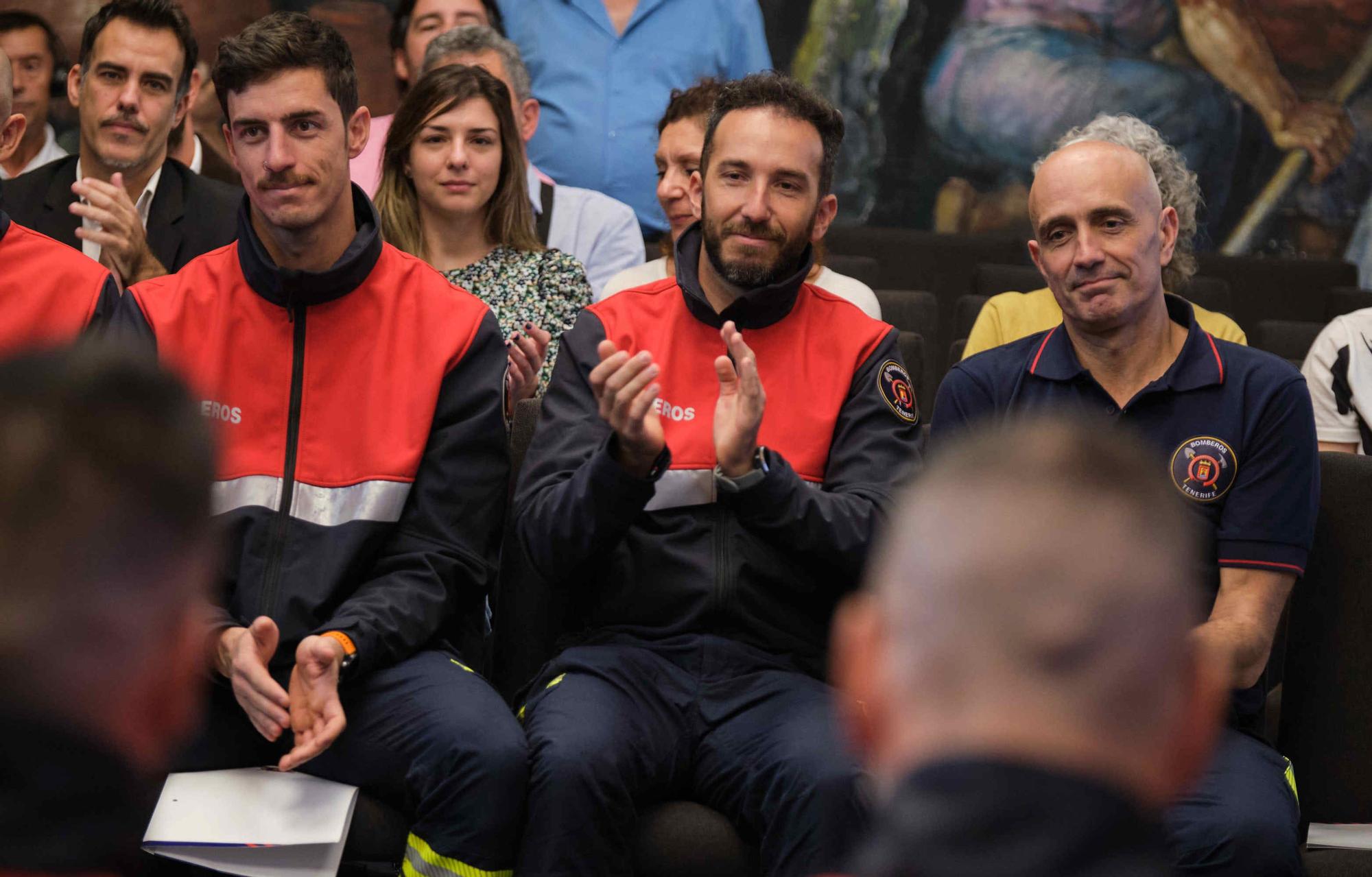 Incorporación de 10 nuevos bomberos y jefes de zona del Consorcio de Bomberos de Tenerife