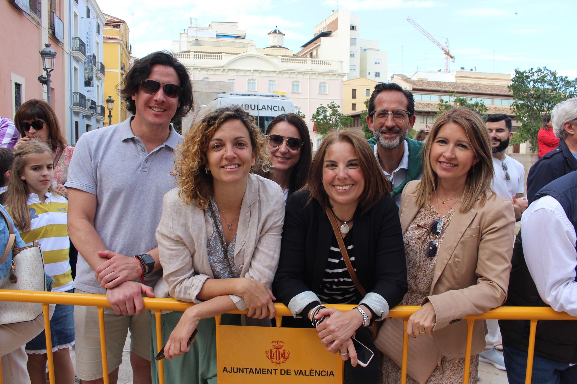 La fuerza de las Fallas en la Procesión de la Virgen (II)