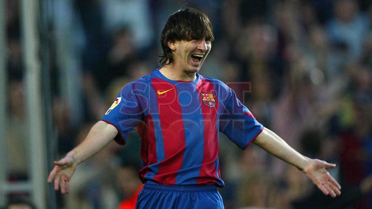 Costacurta no pudo aguantar el ritmo del Messi más joven