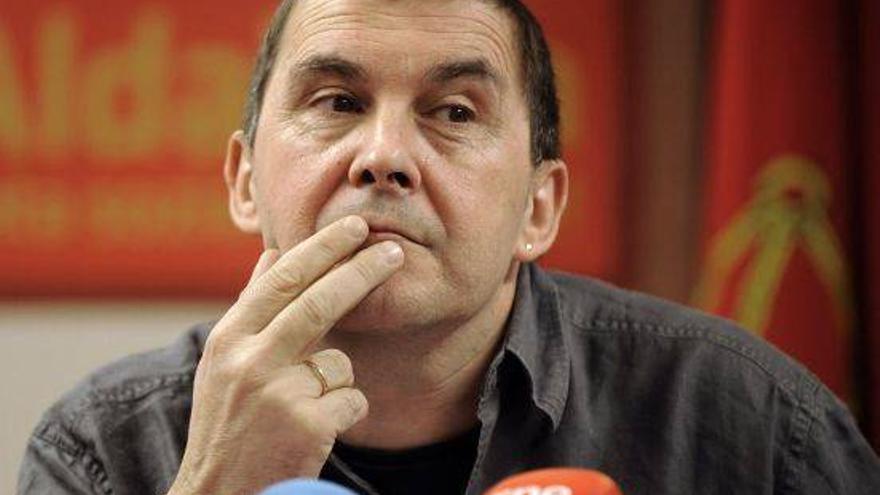 Otegi emplaza a PP y PSOE a reconocer el derecho de autodeterminación