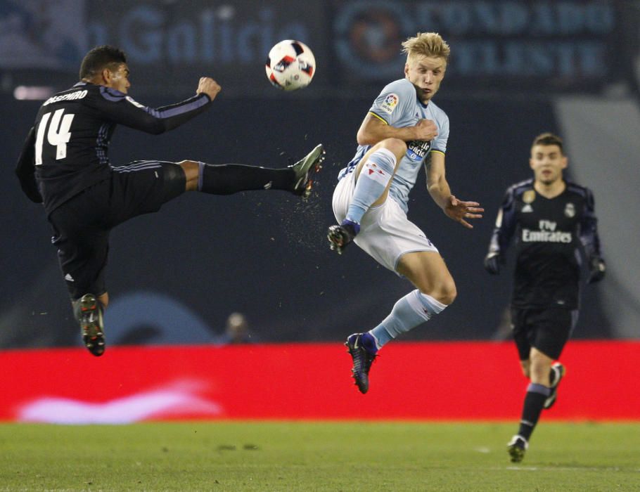 Las mejores imágenes del partido de vuelta de los cuartos de final de Copa del Rey entre el Celta y el Madrid.