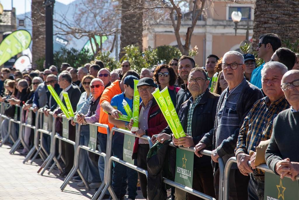 Vuelta Ciclista a Murcia: imágenes de la salida en Jumilla