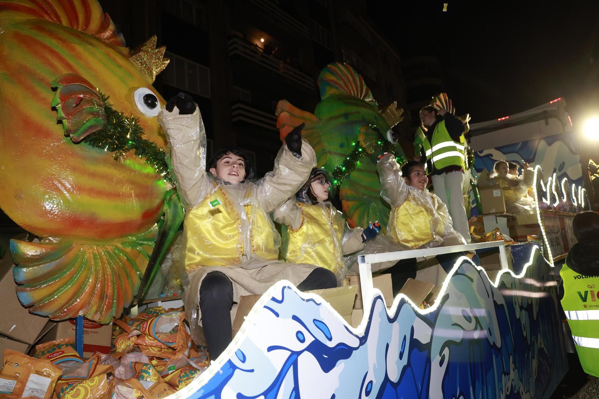 La Cabalgata de Reyes de Vigo, en imágenes