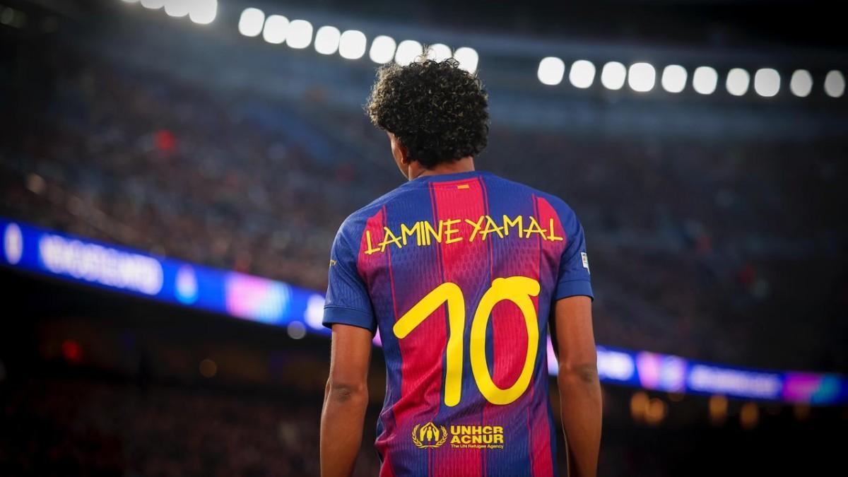 Lamine Yamal, goleador con el FC Barcelona