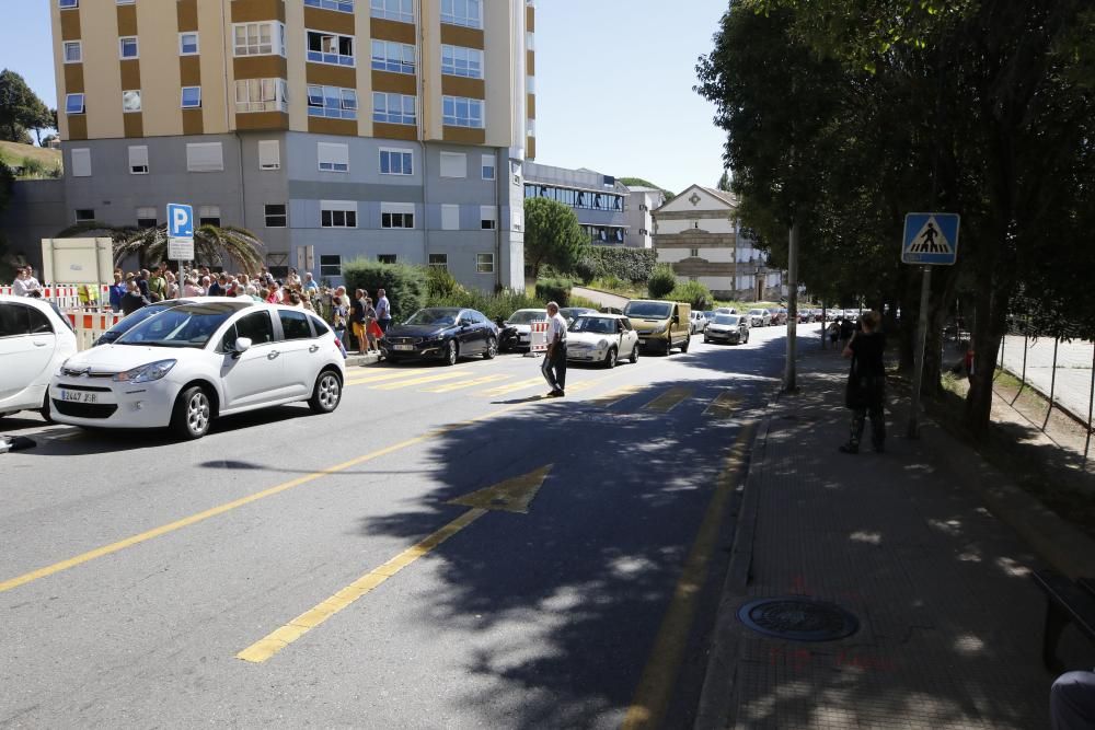 Fin a 35 años de abandono de la vieja carretera provincial en Vigo