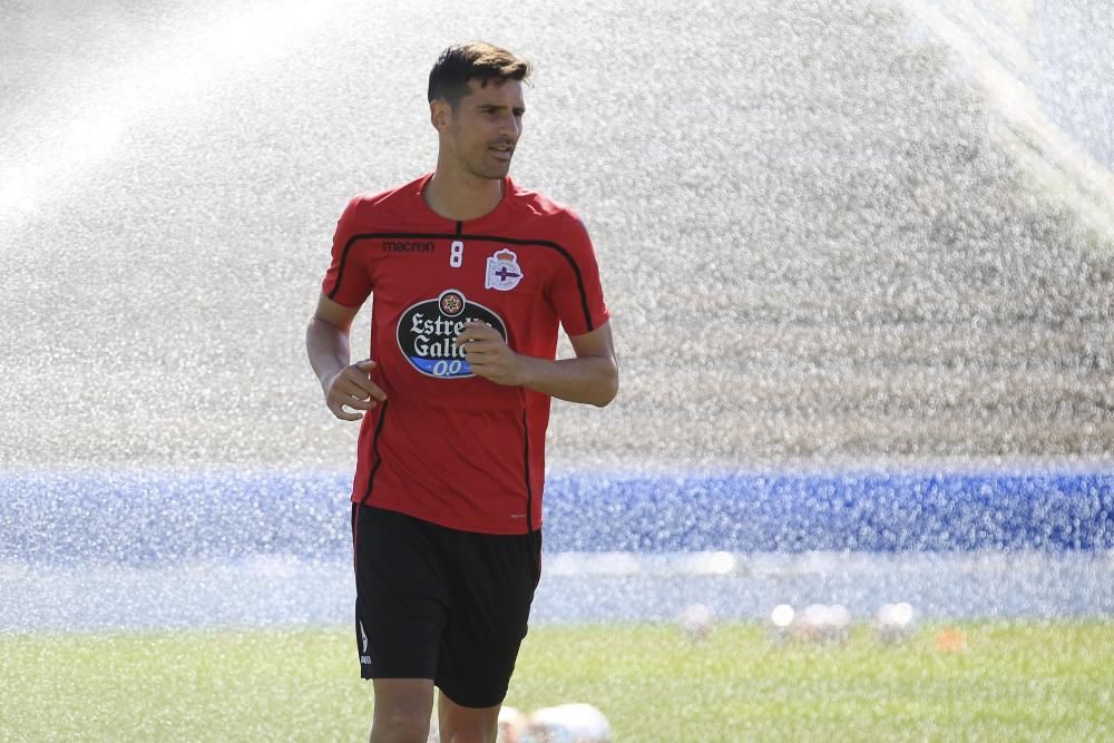 El Dépor prepara en Benidorm el partido del Elche