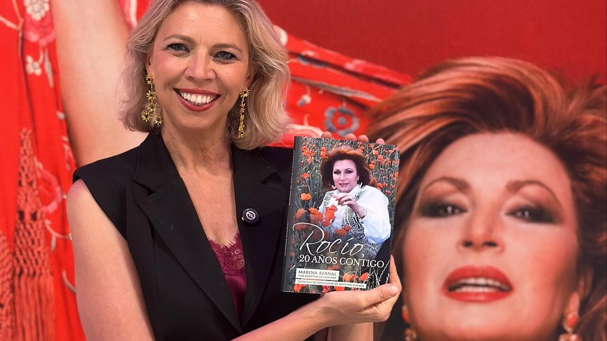 Presentación de Marina Bernal y su libro 'Rocío, 20 años contigo'
