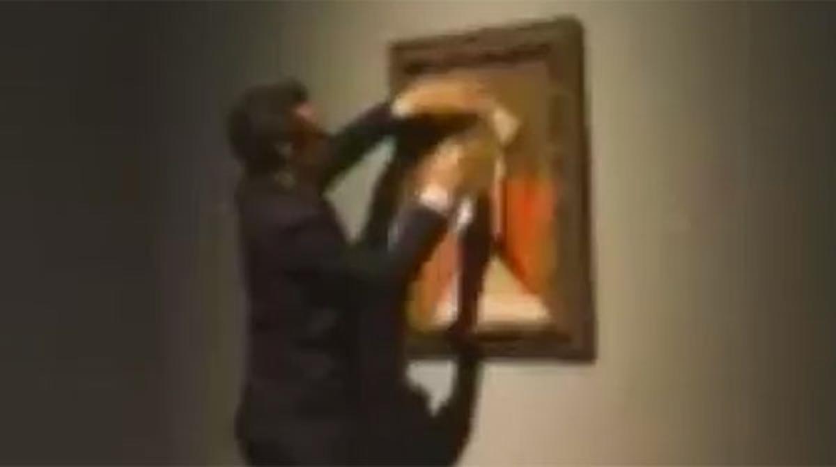 Agressió a un quadro de Picasso al Museu de Houston.