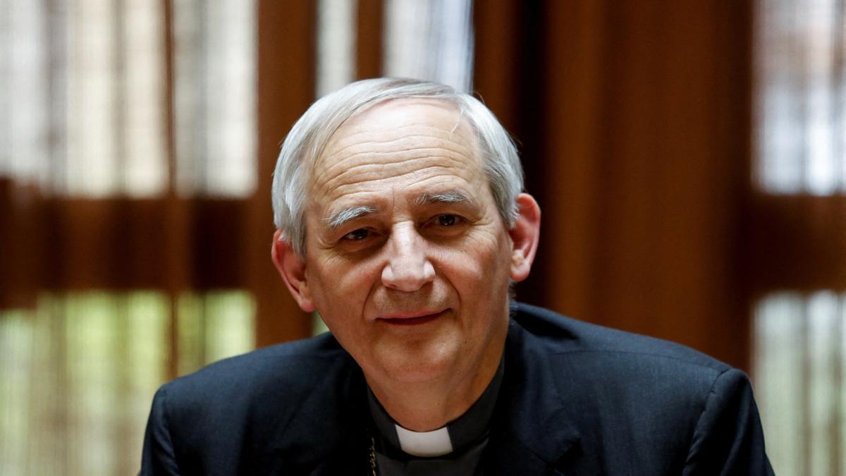 El cardenal vaticano, Matteo Zuppi.