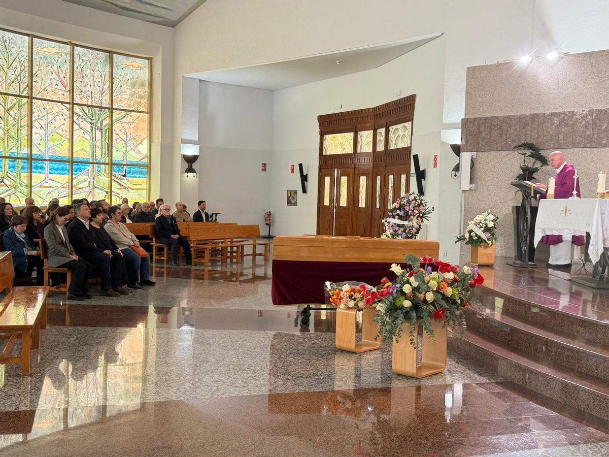 Un momento de la misa realizada en Altea