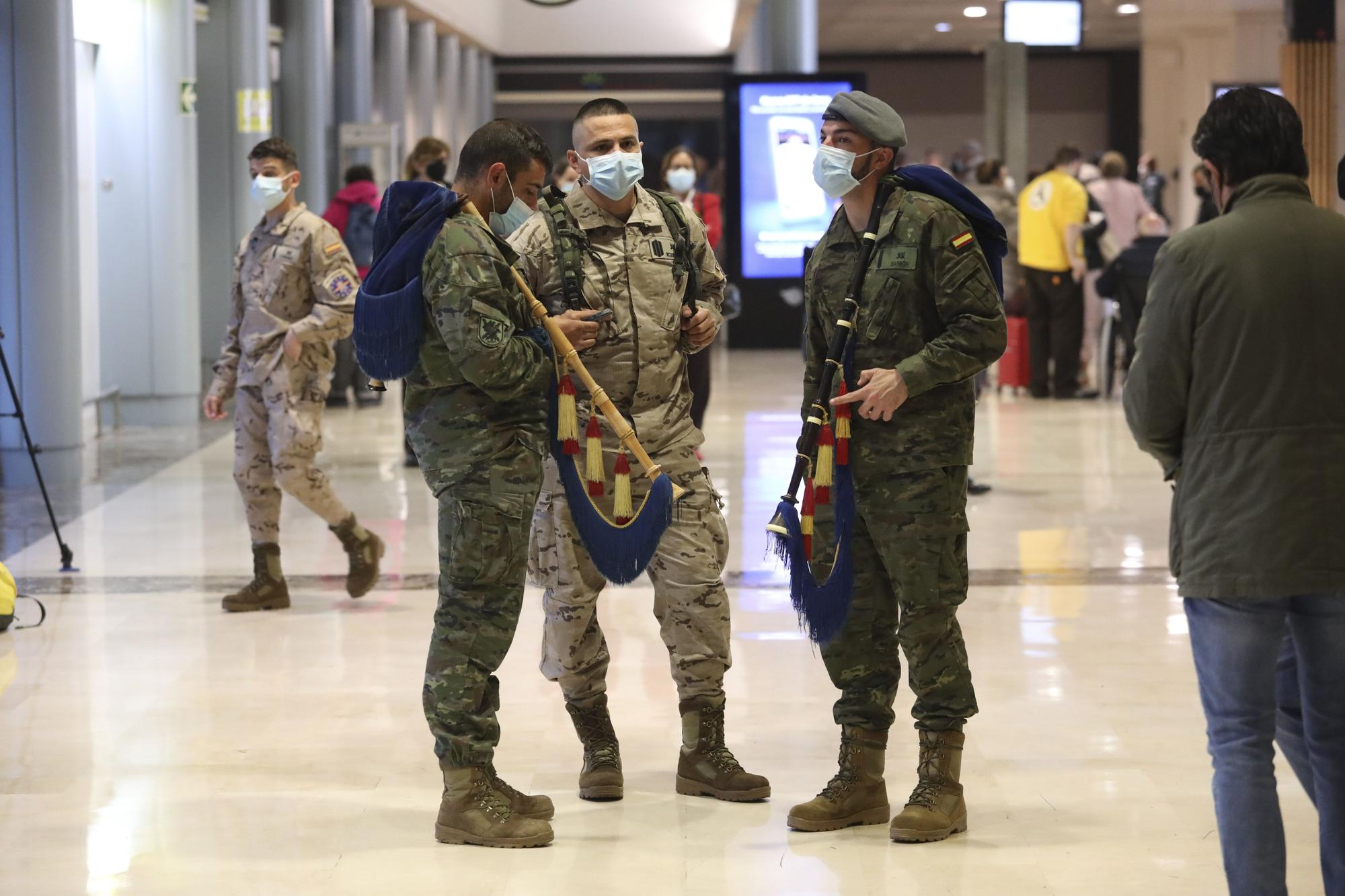 Más de 200 militares asturianos ponen rumbo a Mali