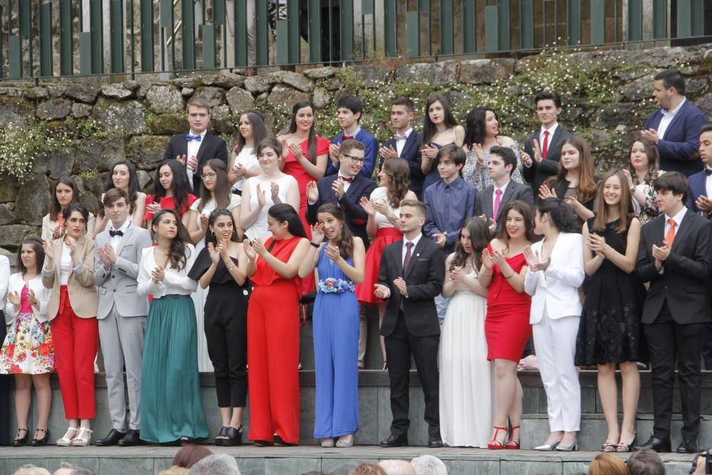 Graduación del IES Illa de Tambo de Marín