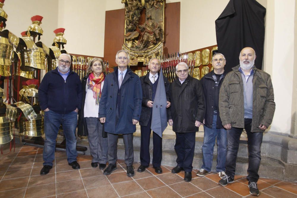 Presentació dels actes del 75é aniversari de les vestes dels Manaies