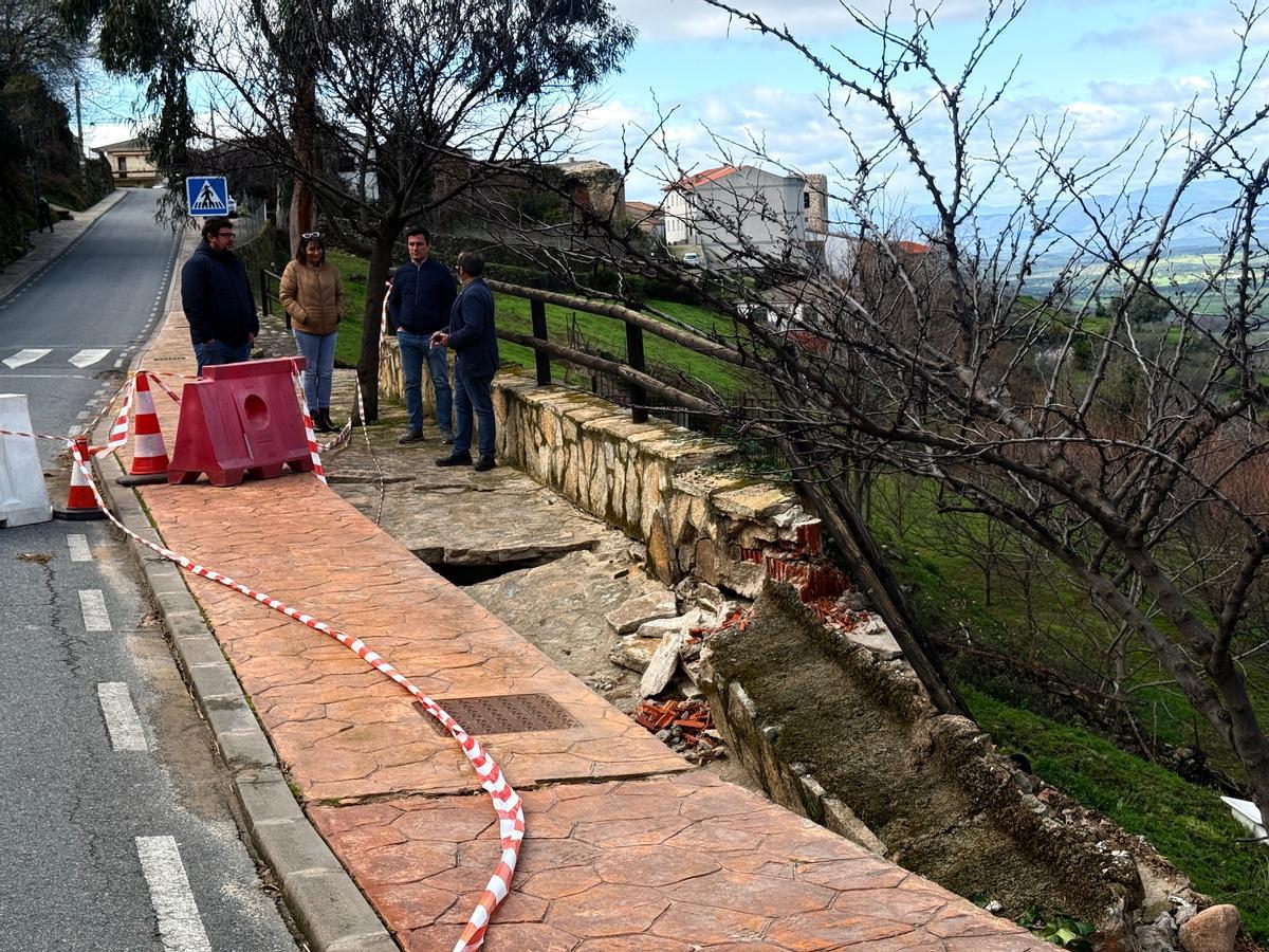 Miguel Ángel Morales, en su visita a Segura de Toro.