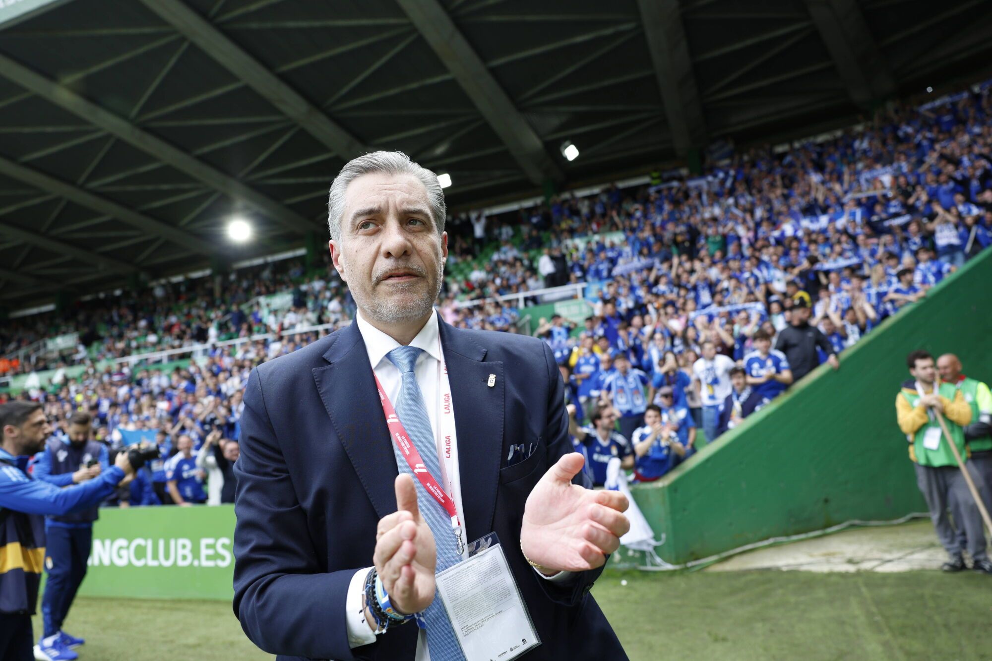Así fue el partido entre el Real Oviedo y el Racing de Santander
