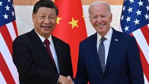 Xi Jinping y Joe Biden