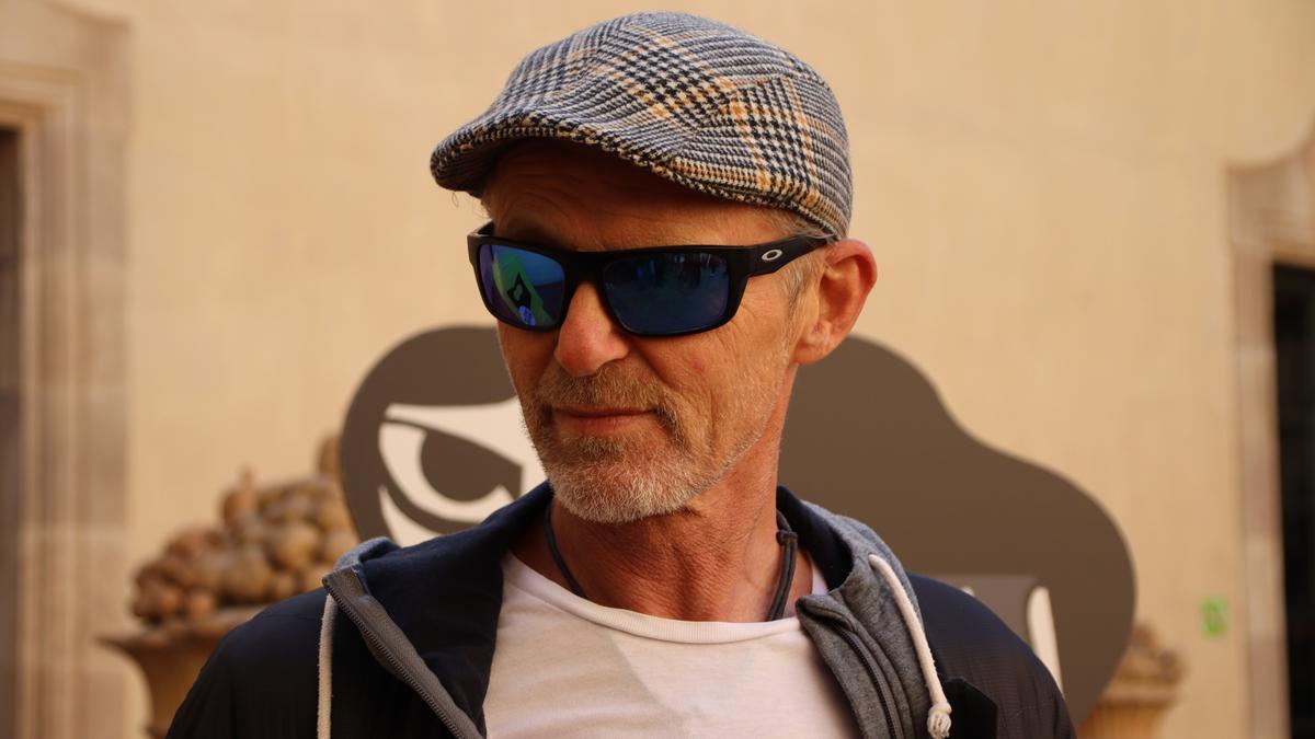 L’escriptor noruec Jo Nesbø al Palau de la Virreina de Barcelona.