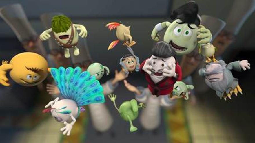 Rescate en África. Una película de huevos