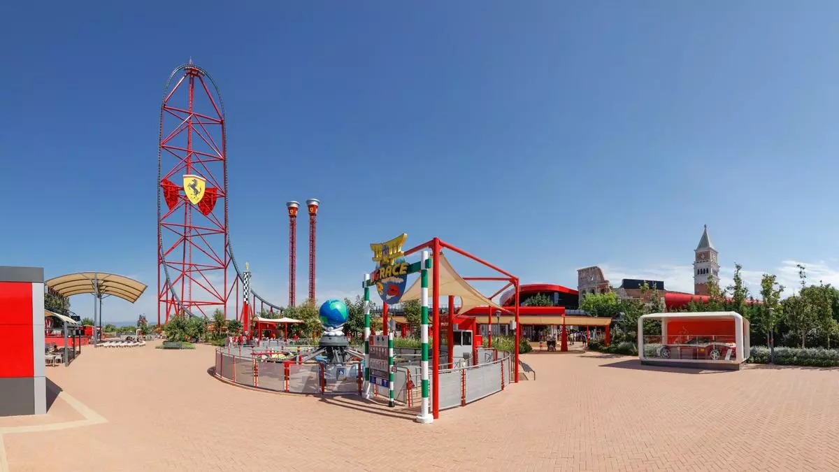 Ferrari Land: adrenalina en el parque temático dedicado a Ferrari