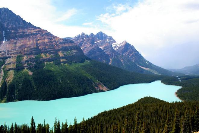 Lago Esmerlada, en Alaska