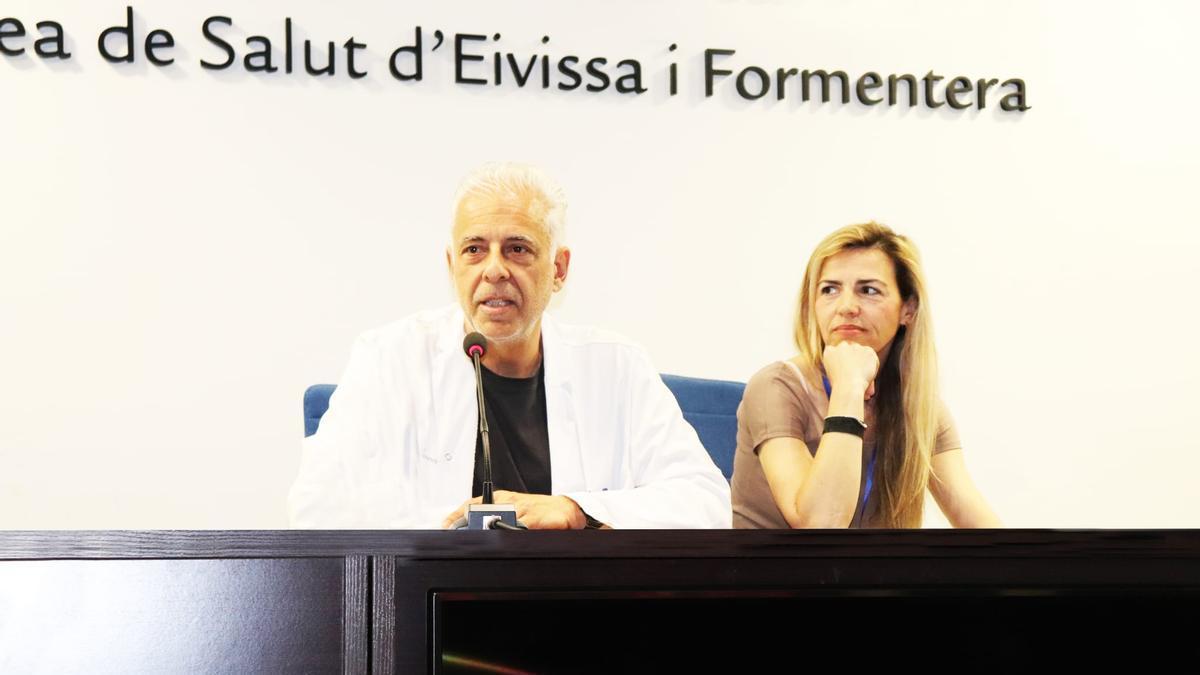 Eduardo Escudero y Verónica Chaparro, en las jornadas.