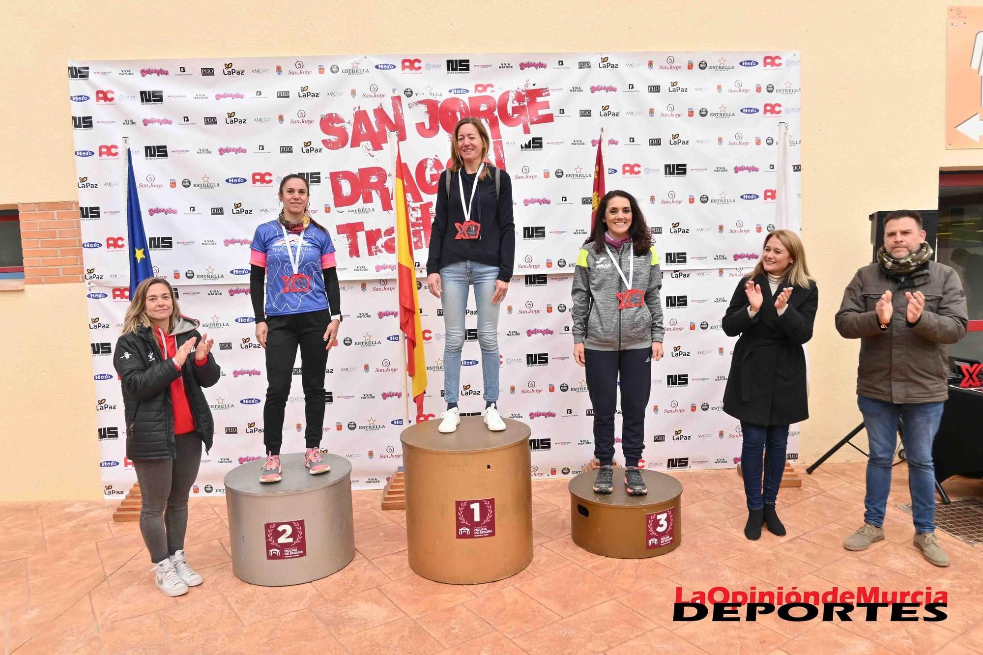 FOTOS: los podios de la San Jorge Dragon Trail