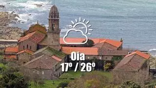 El tiempo en Oia: previsión meteorológica para hoy, domingo 16 de agosto
