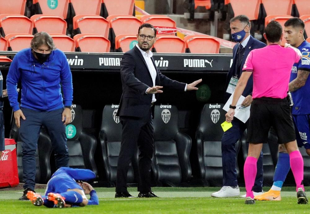 Valencia - Getafe: Las mejores fotos del partido