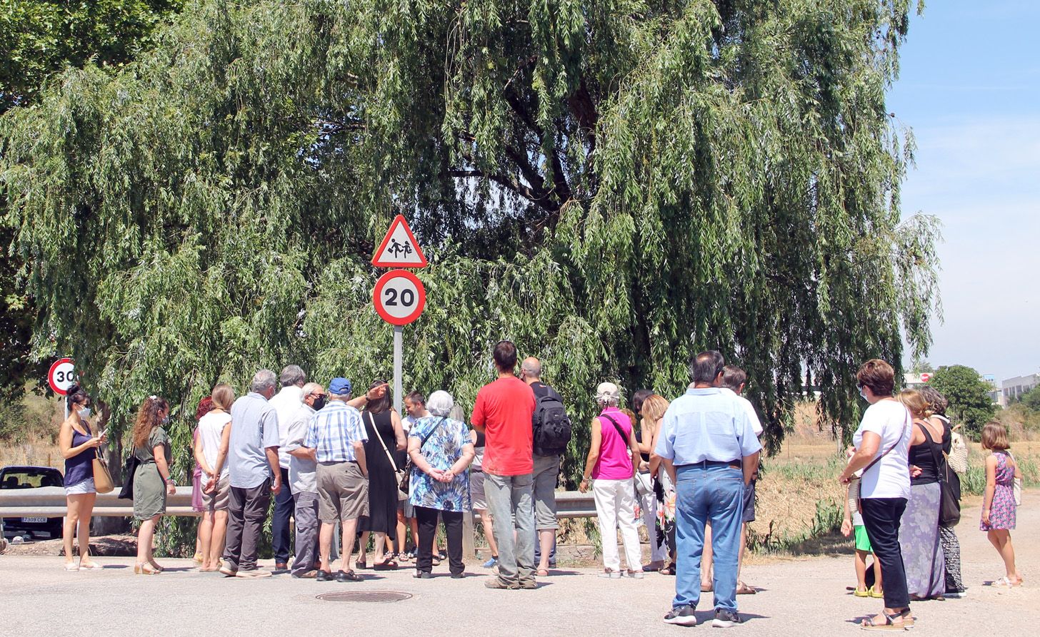 Inauguració de la placa del Pont del Paco