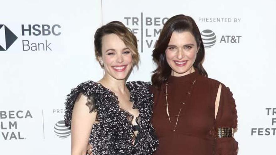 Rachel McAdams y Rachel Weisz en el Festival de TriBeCa.