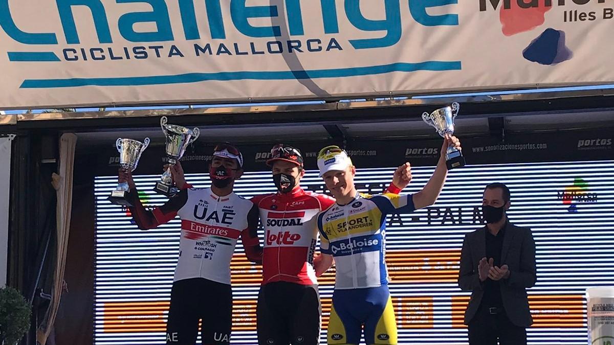 El belga Arnaud de Lie vence al sprint en la meta de Palma