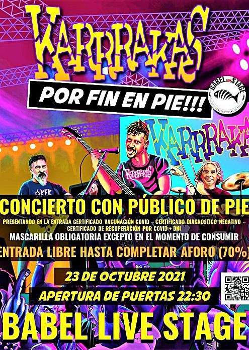 Las salas de conciertos celebran que ya pueden tener al público de pie