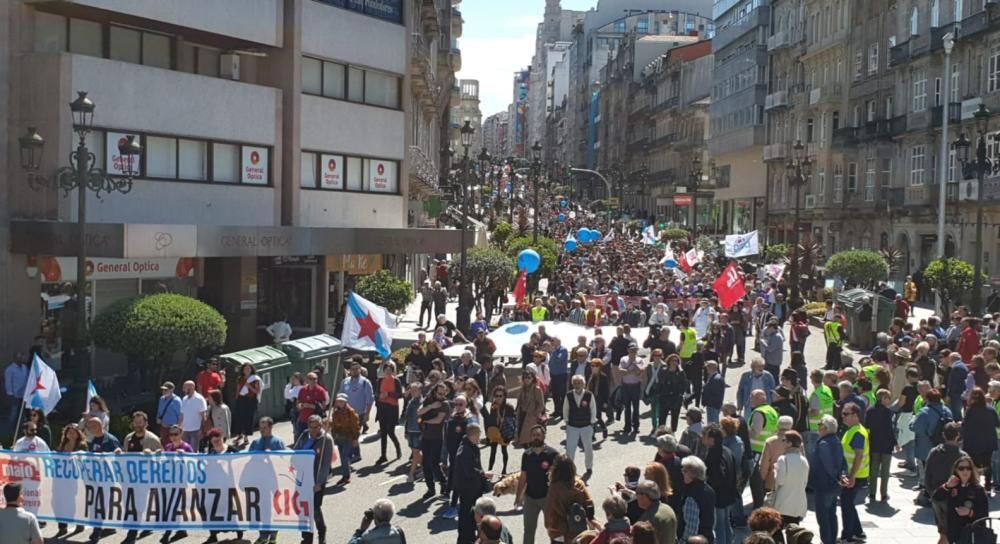 Vigo sale a la calle este Día del Trabajo