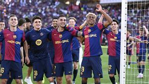 El Barça gana el clásico ante el Madrid en el estadi Lluis Companys