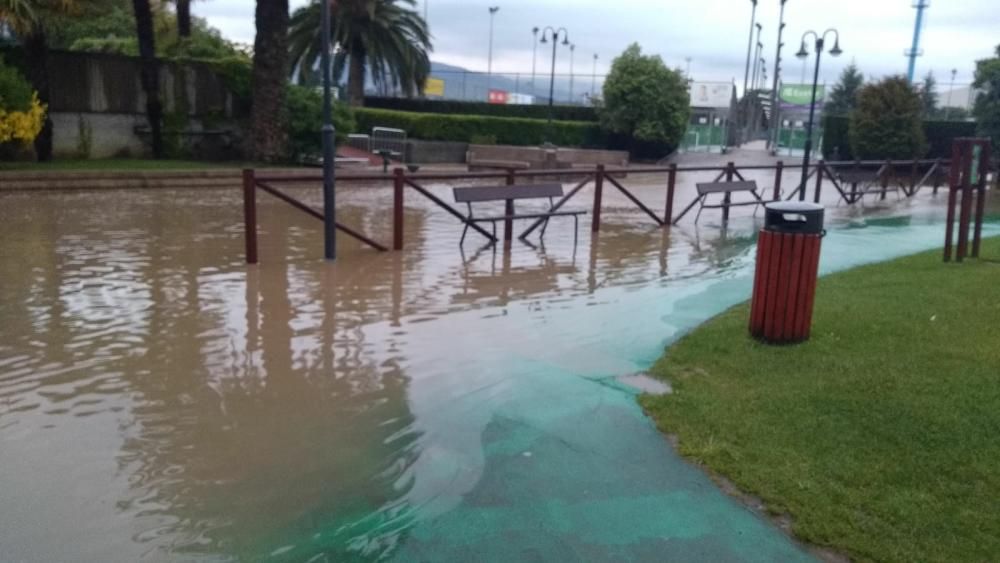 Inundaciones en Gijón