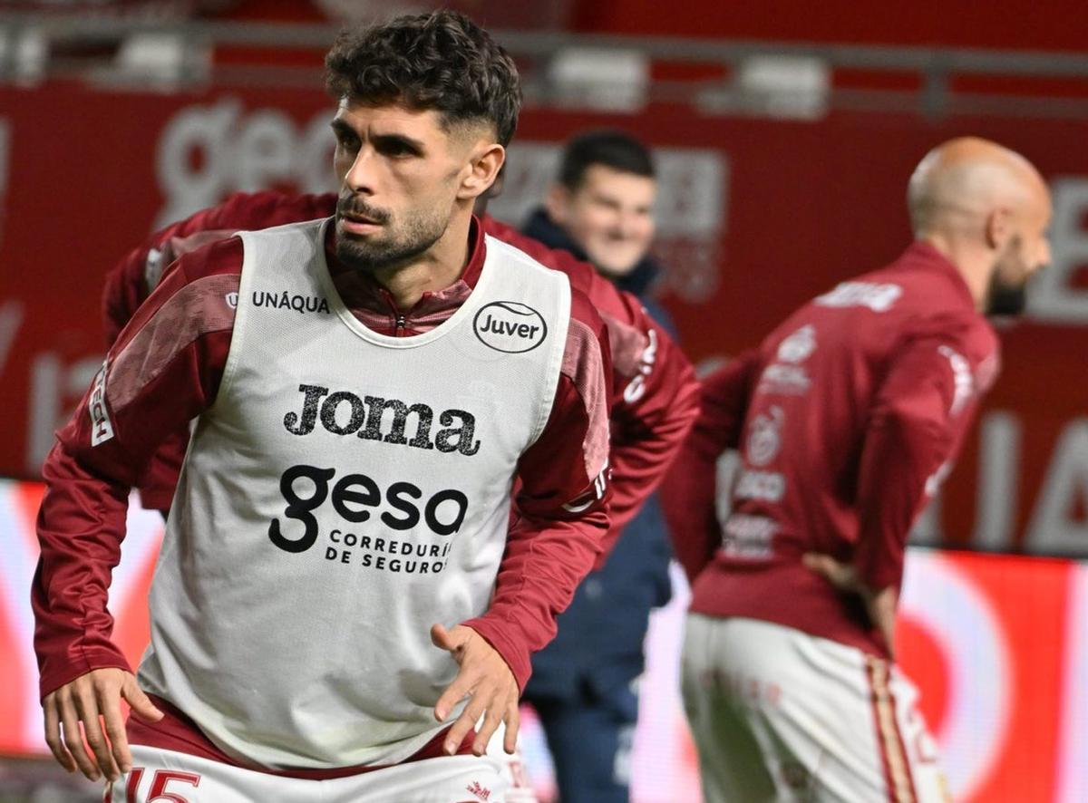 Óscar Gil, uno de los refuerzos para la segunda vuelta de liga. | PRENSA REAL MURCIA