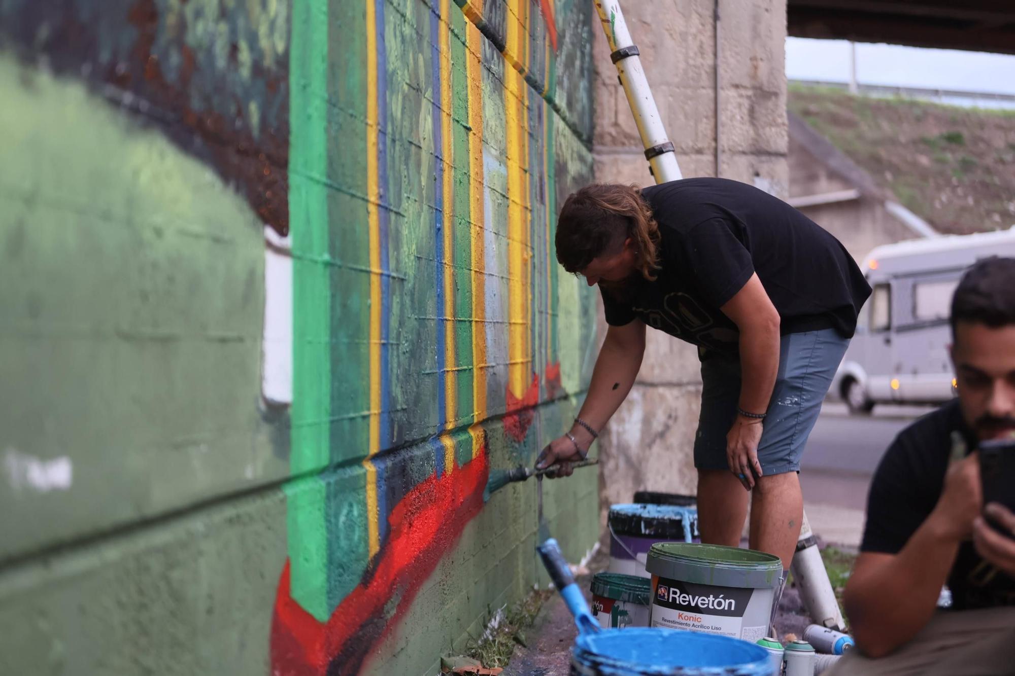 EN IMÁGENES: el festival de arte urbano conquista las calles de Avilés