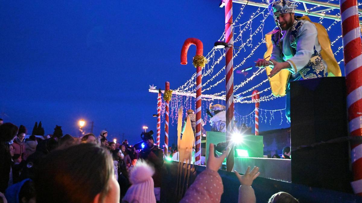 Cabalgata de los reyes magos.
