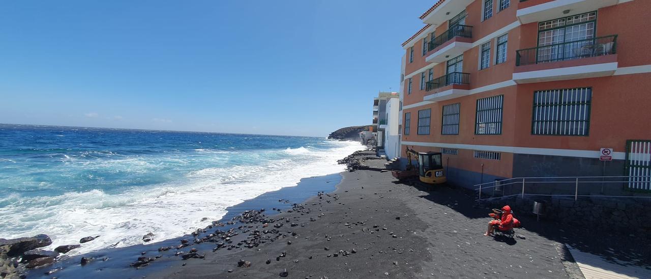 Playa de La Arena, en Candelaria